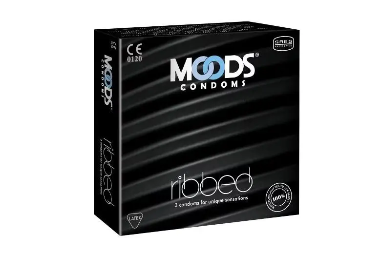 Moods Ribbed Condoms