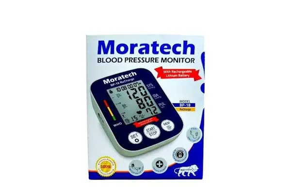 Moratech Rechargeable Blood Pressure Monitor