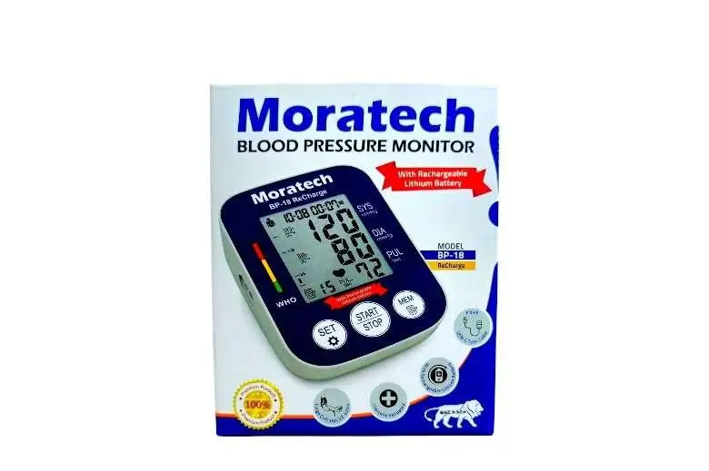 Moratech Rechargeable Blood Pressure Monitor