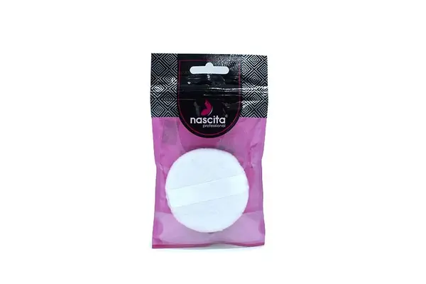 Nascita Powder Puff Cotton Round White