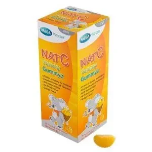 Nat C Yummy Gummies 125mg 25s