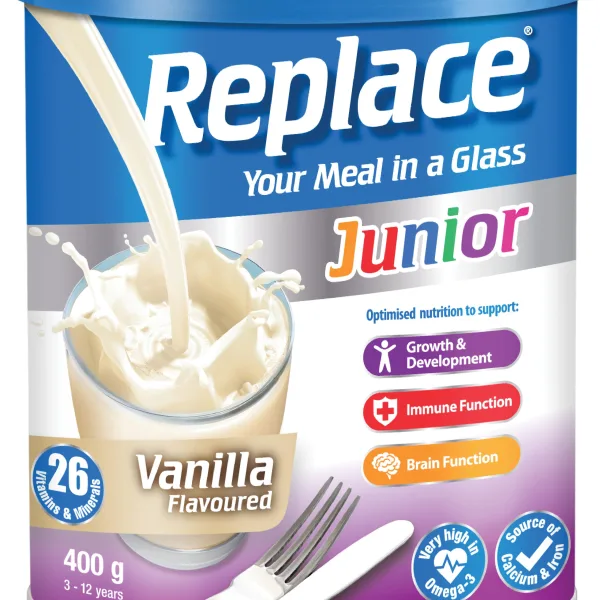 Nativa Replace Junior Vanilla 400G