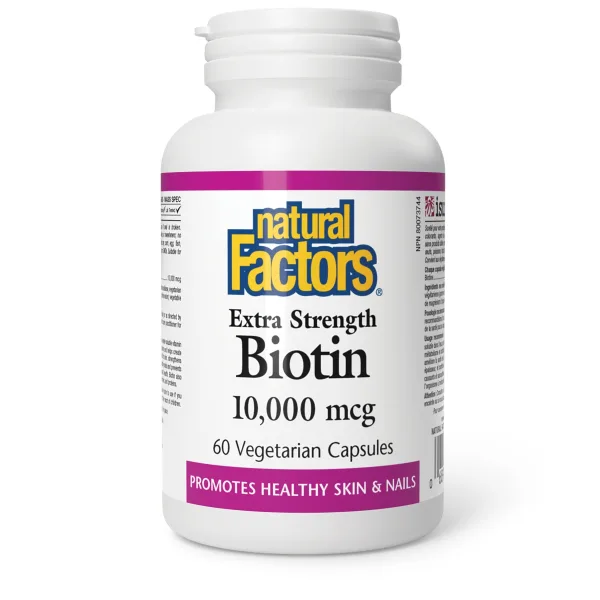 Natural Factors Biotin 10,000mcg Capsules 60's