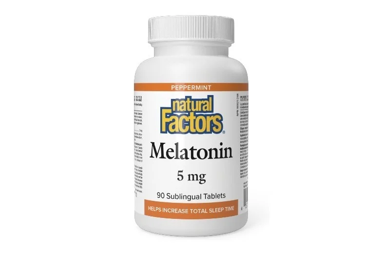 Natural Factors Melatonin 5mg Sublingual Tab 90's