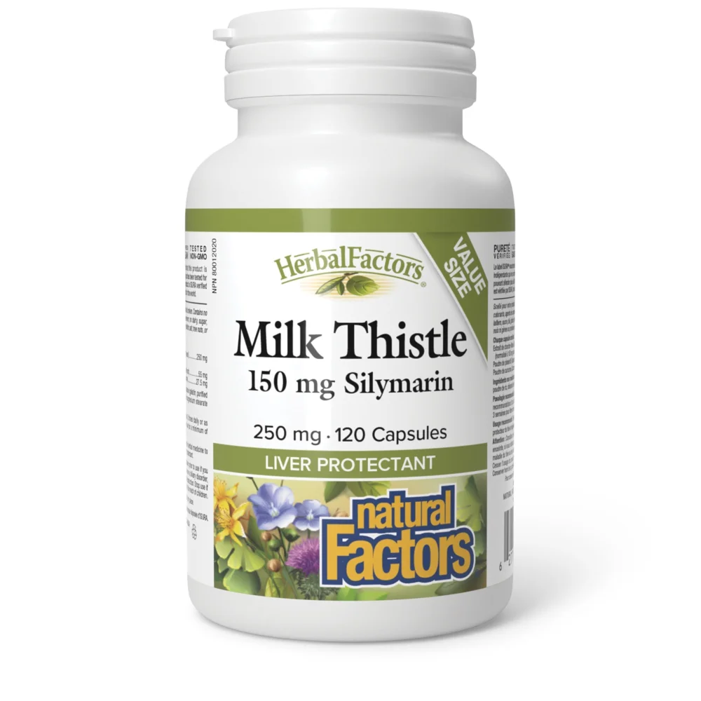 Natural Factors Milk Thistle 250mg Caps 120's