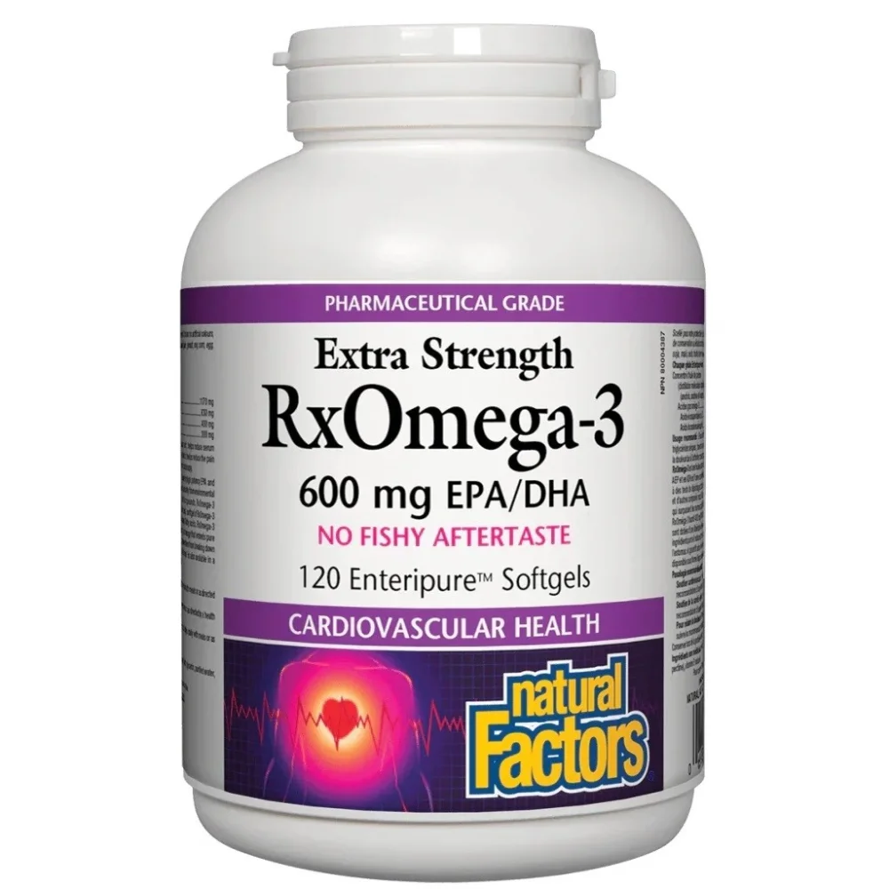 Natural Factors RX Omega-3 600mg 120's