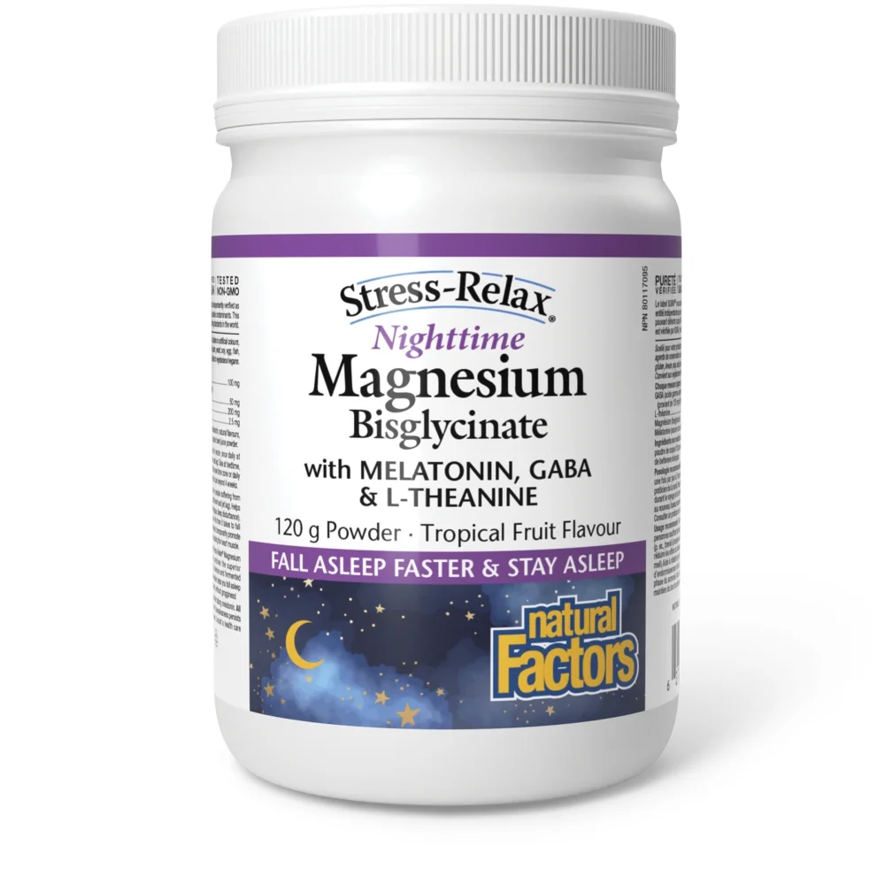 Natural Factors SR Magnesium Bisglycinate P 120g