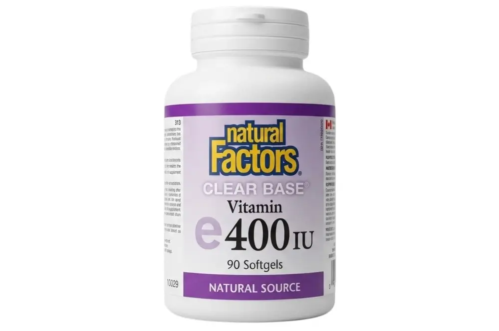 Natural Factors Vitamin E 400 I.U Capsules 90's