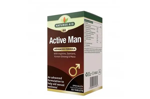 Natures Aid Active Man Tablets 60's