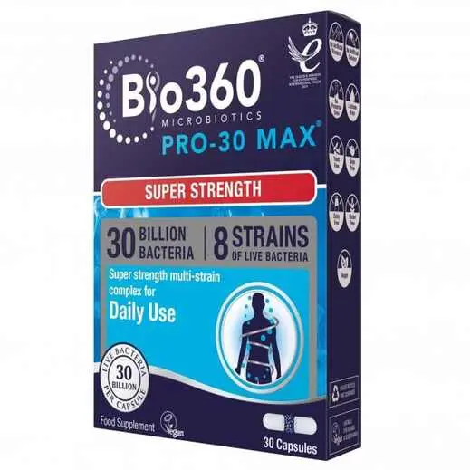 Natures Aid Bio 360 Pro-30 Max Capsules 30's