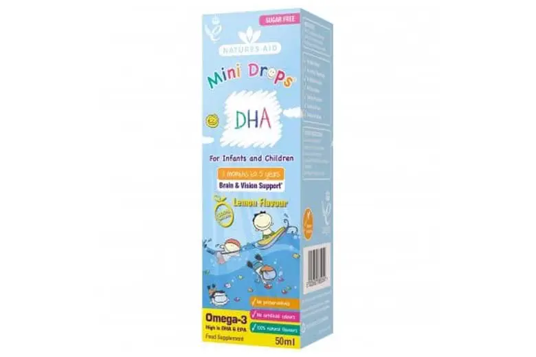 Natures Aid DHA Mini Drops 50ml