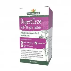 Natures Aid Digesteeze (Milk Thistle) 60s