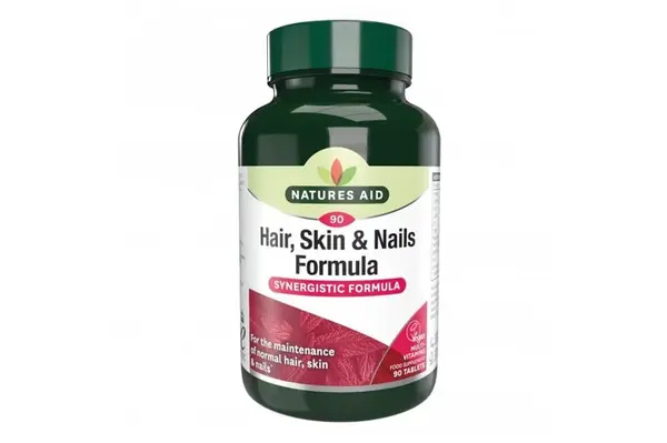 Natures Aid Hair,Skin & Nails Formula Vegan 90's