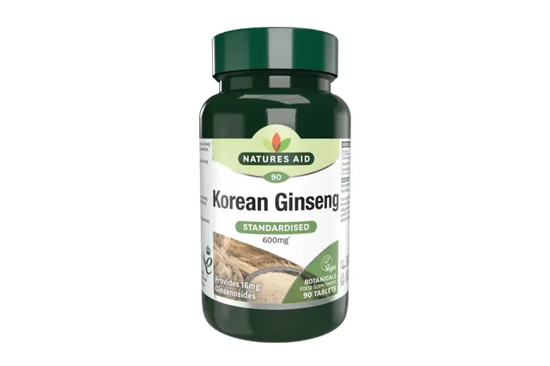 Natures Aid Korean Ginseng 90's