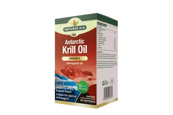Natures Aid Krill Oil Softgels 60's