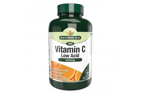 Natures Aid Vitamin C 1000mg Vegan-RoseHip 90s