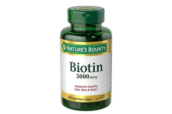 Natures Bounty Biotin 5000mcg Softgel 150's