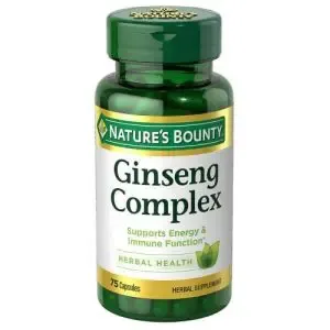 Natures Bounty Ginseng Complex Capsules 72S
