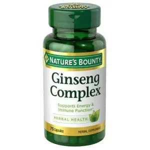 Natures Bounty Ginseng Complex Capsules 72S