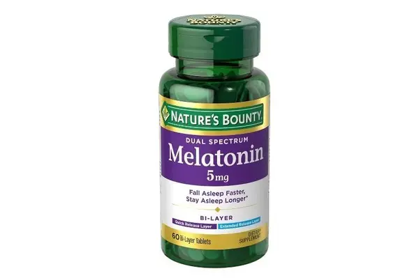 Natures Bounty Melatonin 5mg Dual Spectrum 60s
