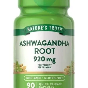 Natures Truth Ashwagandha Root 920Mg 90S Quick Release Caps