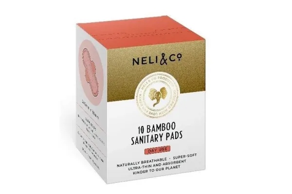 Neli & Co Bamboo Sanitary Pads Day Use 10pcs