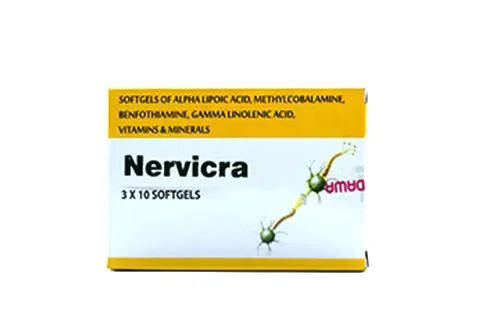Nervicra Softgel Capsules 30's