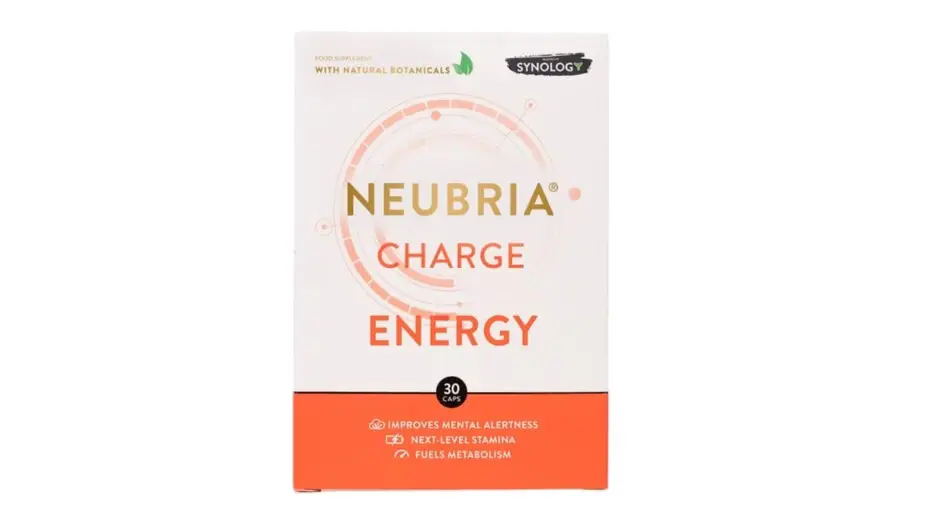 Neubria Charge Energy Vegan Caps 30's
