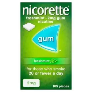 Nicorette Freshmint Gum 2mg