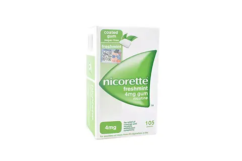 Nicorette Freshmint Gum 4mg 105's