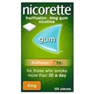 Nicorette Fruitfusion Gum 4mg