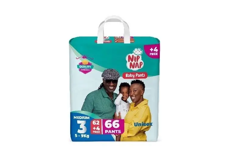 NipNap Pants Jumbo Size 3 (5-9 kgs) 66s