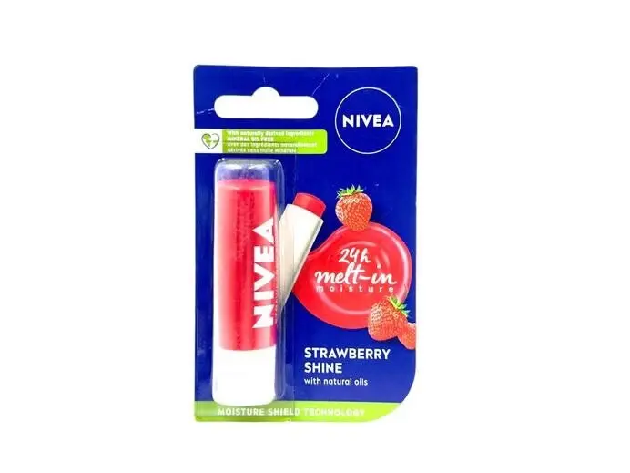 Nivea Lip Balm StrawBerry Fruity Shine