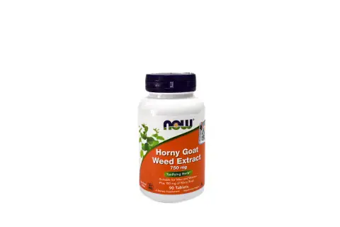 Now Horny Goat Weed Extract 750mg Tabs 90's