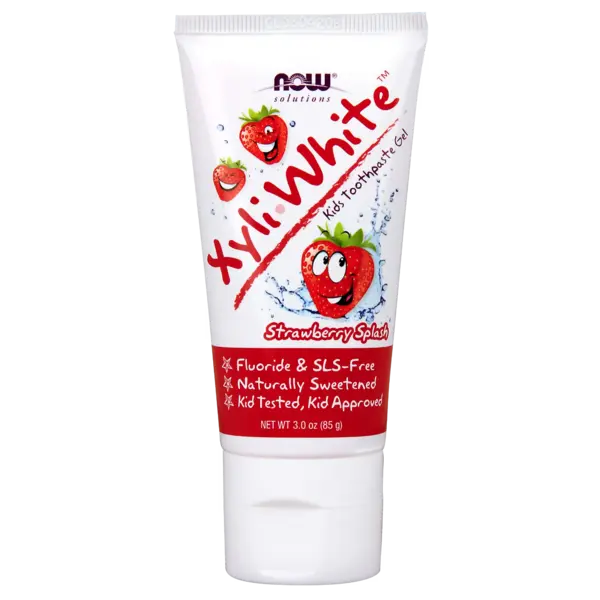 Now Xyliwhite Kids Toothpaste Gel Strawberry 85gm