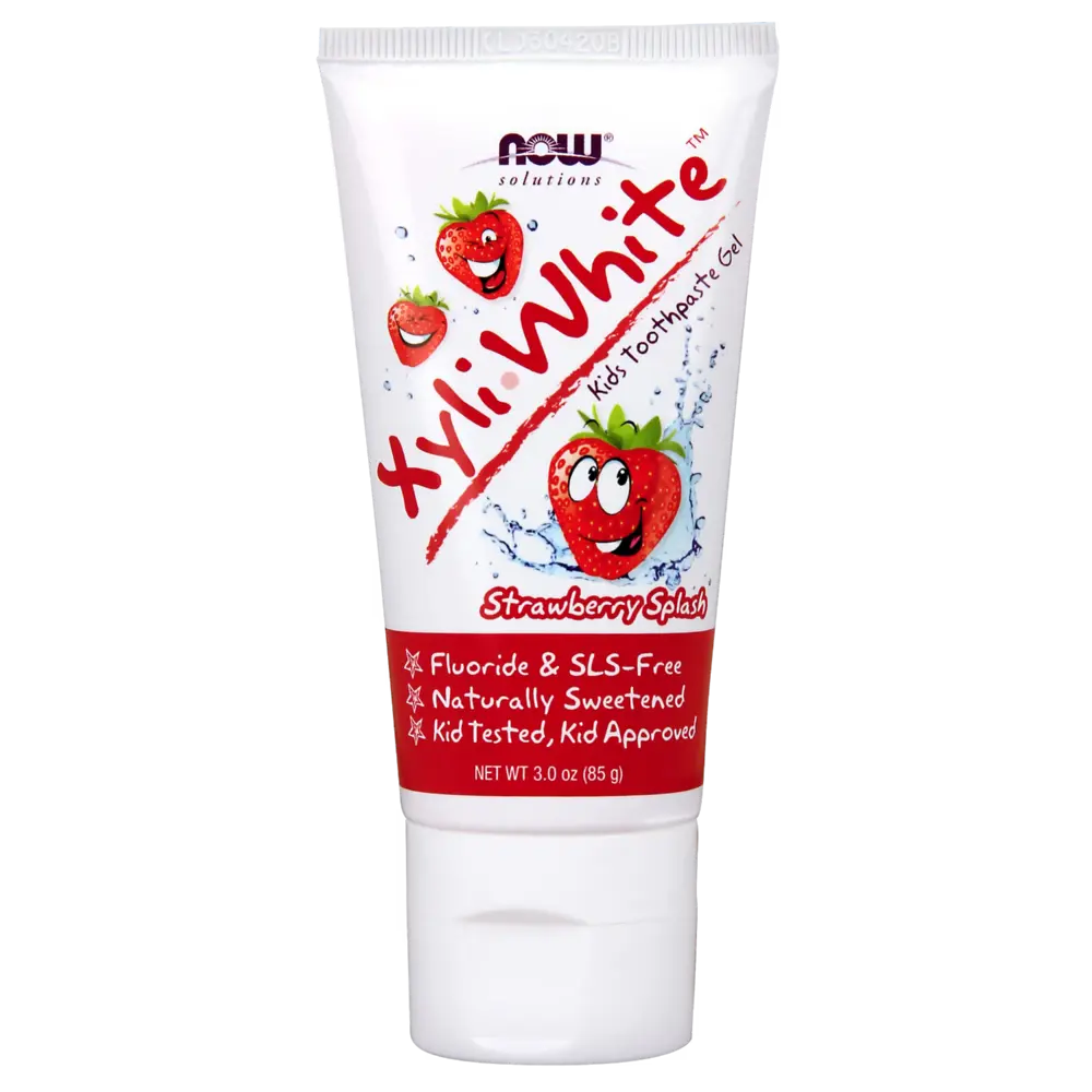 Now Xyliwhite Kids Toothpaste Gel Strawberry 85gm