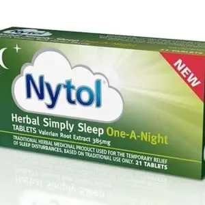 Nytol Herbal One-A-Night 385Mg Tablets 21S