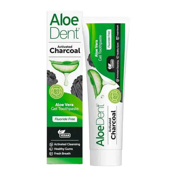 Optima Aloe Vera Charcoal Toothpaste 100ml