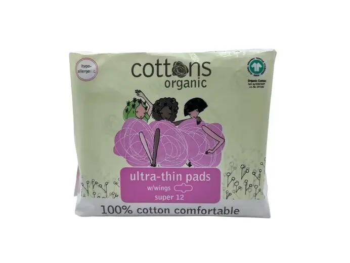 Organic Cotton Ultra Thin Super 12's