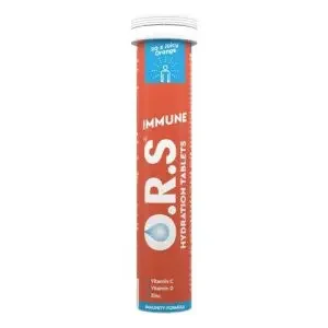 Ors Hydration Tablets Immune - Orange