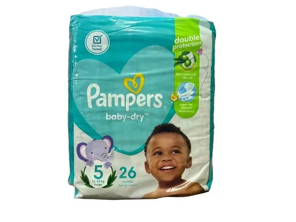 Pampers Diapers Junior Size 5 (11-25kgs) 26's