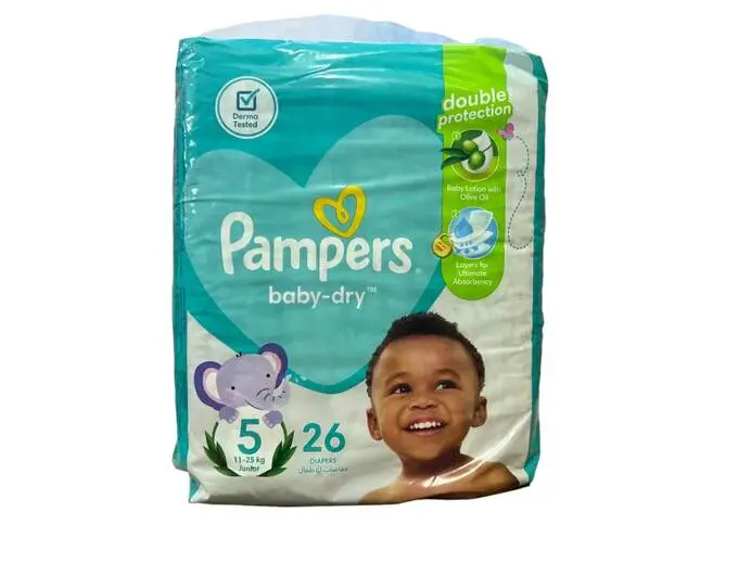 Pampers Diapers Junior Size 5 (11-25kgs) 26's