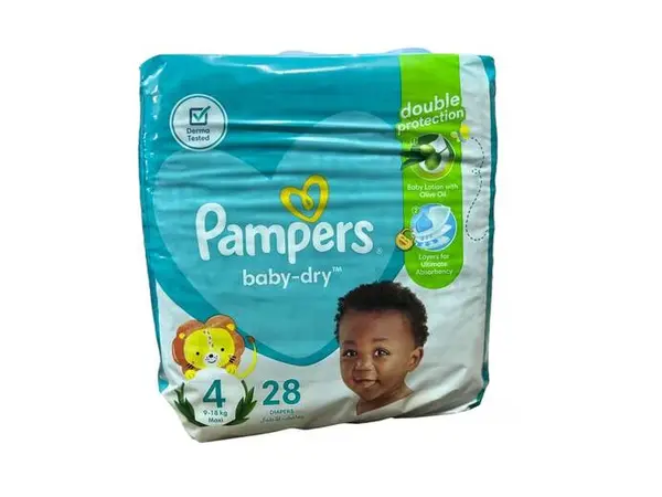 Pampers Diapers Maxi Size 4 (9-18kgs) 28's