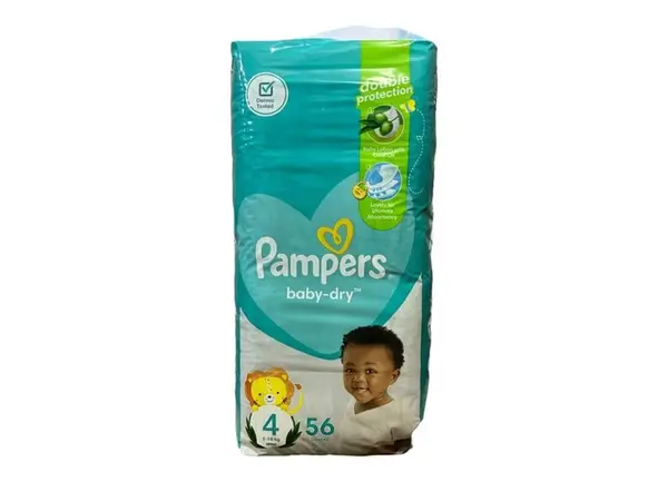 Pampers Diapers Maxi Size 4 (9-18kgs)56's