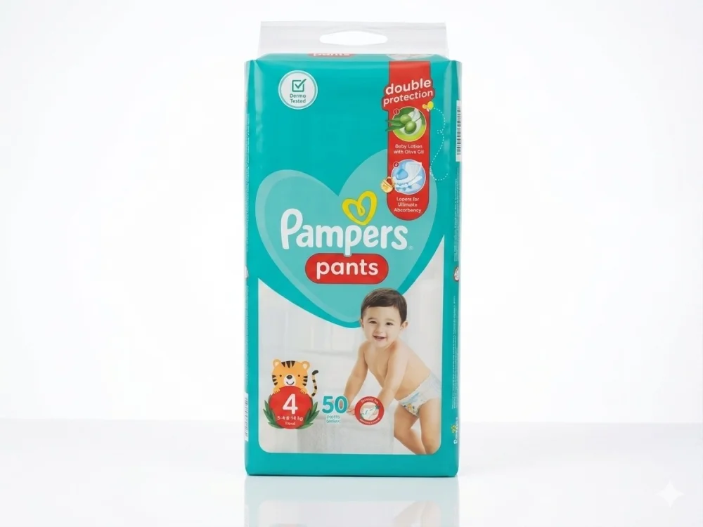 Pampers Pants Maxi Size 4 (9-14kgs) 50's
