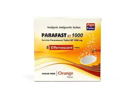Parafast 1g Tablets 8's