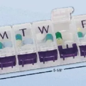 Pill Box Push Button Medium 67577