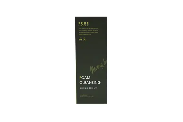PureLabel Foam Cleansing Mung Beans (Nokdu) 175ml