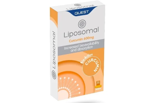 Quest Liposomal Curcumin 600mg Tabs 30's