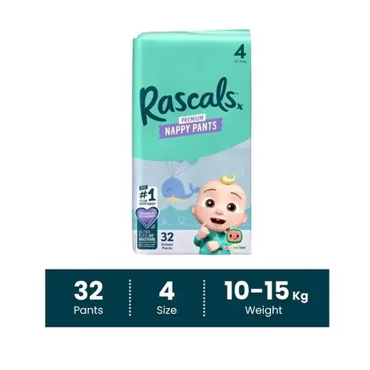 Rascal+Friends Pants Size 4 (10 - 15 kgs)-32's